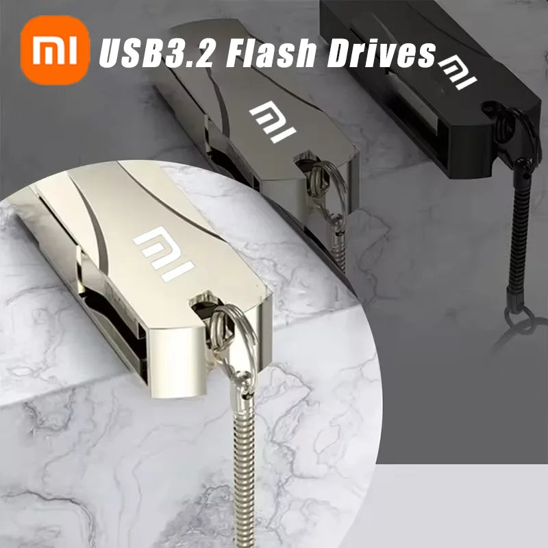 Pendrive XIAOMI 16TB, 8TB, 4TB. USB 3.2 High-Speed File Transfer  Waterproof